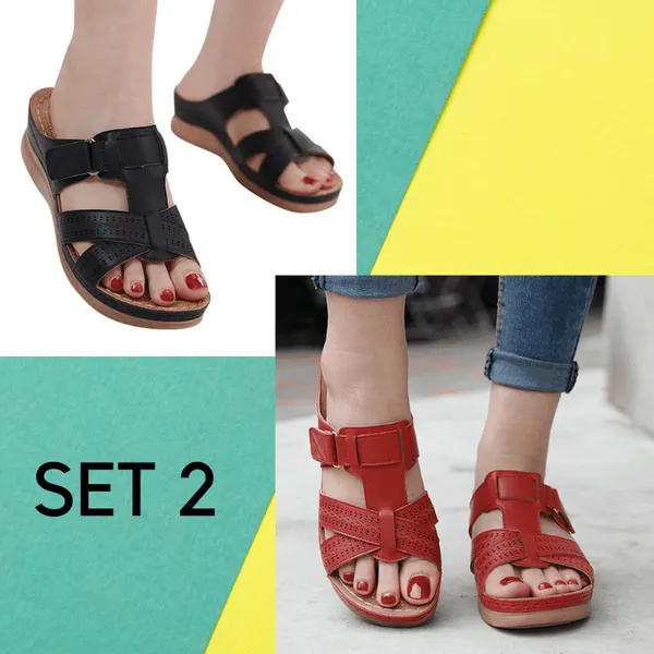 [#1 Trending 2024] PREMIUM Comfy Open Toe Orthopedic Sandals